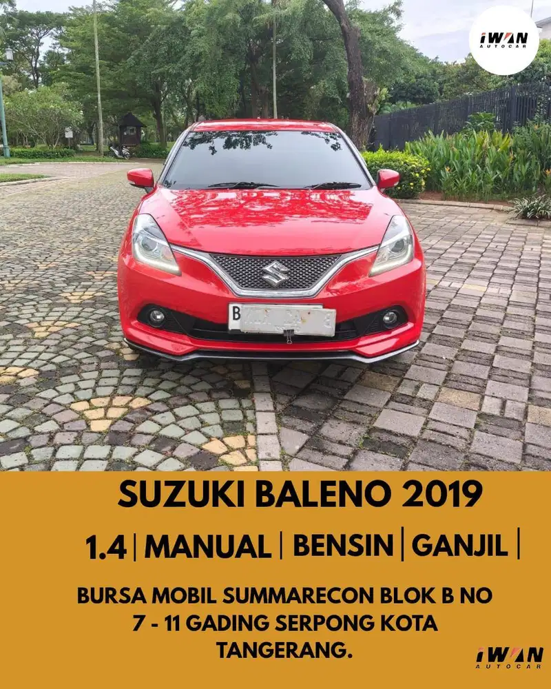 SUZUKI BALENO 1.4 BENSIN MATIC 2019