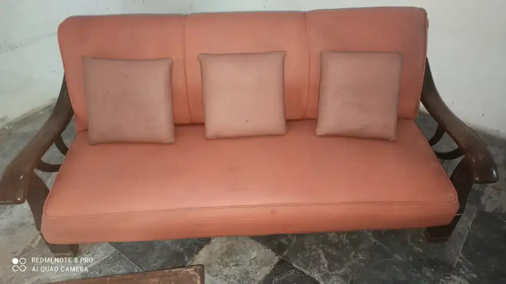kursi sofa jati