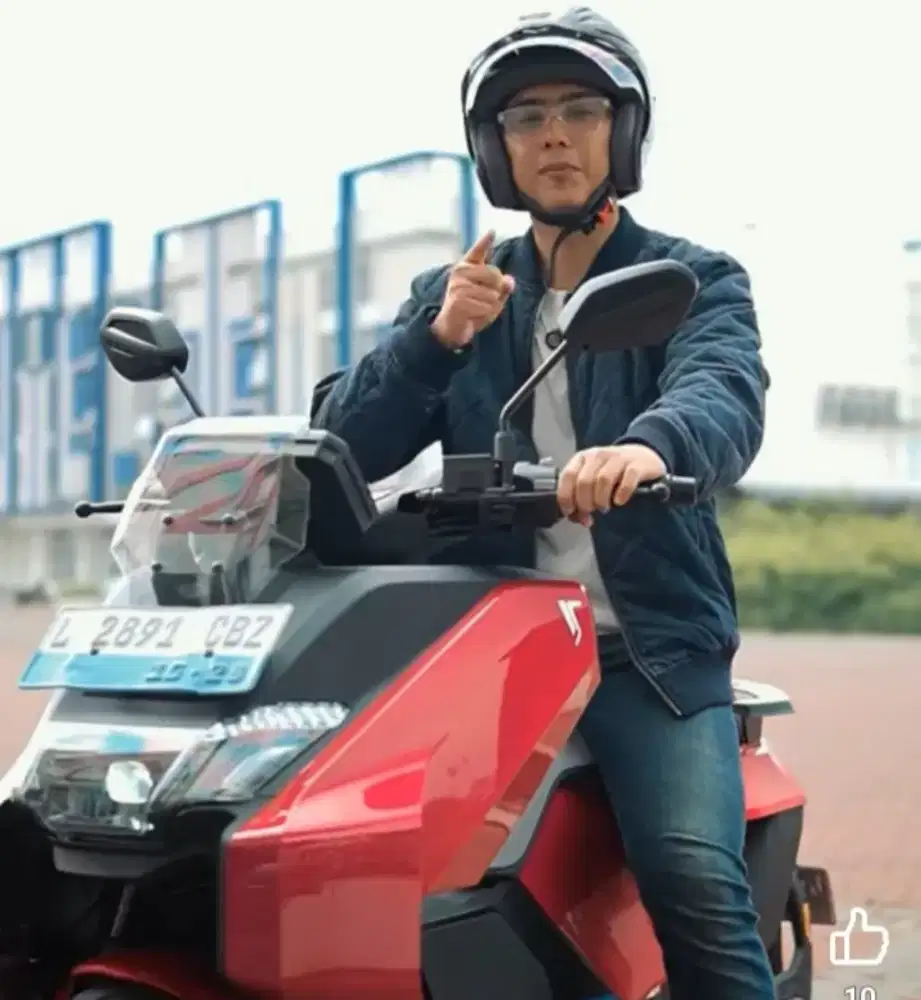 Motor listrik savart S1 P insignia merah 250cc edition