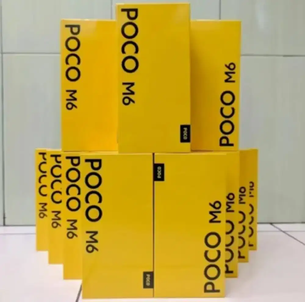 Xiaomi Poco M6 8GB+256GB BNIB Garansi Resmi Indonesia