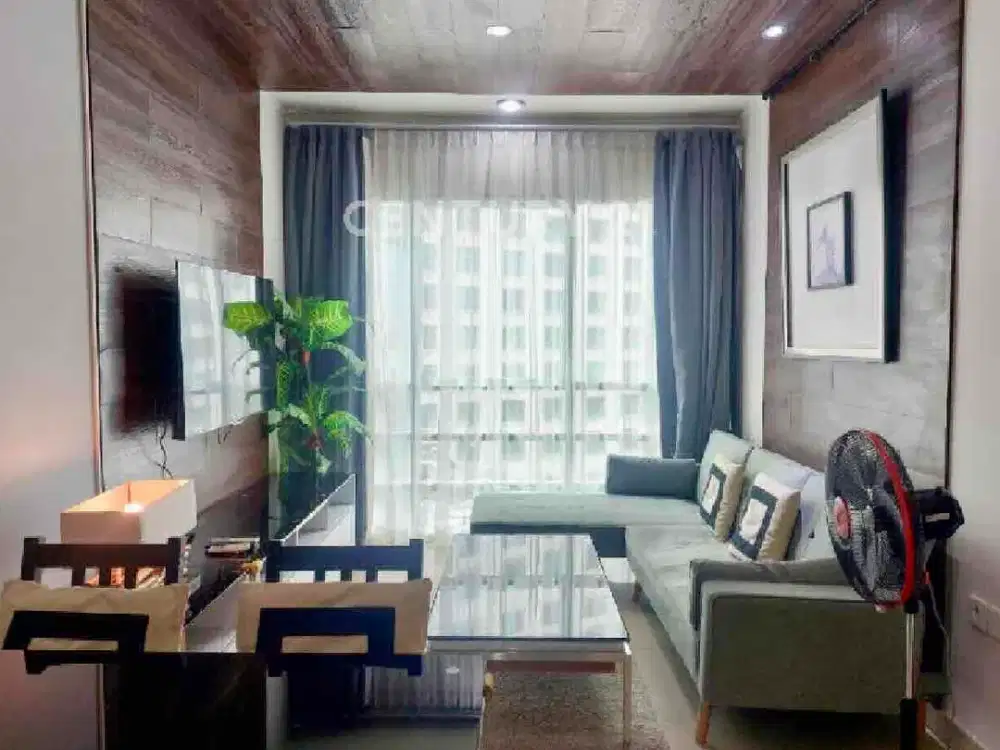 Apartemen Sahid Sudirman Residence 2 BR disewa. Furnished