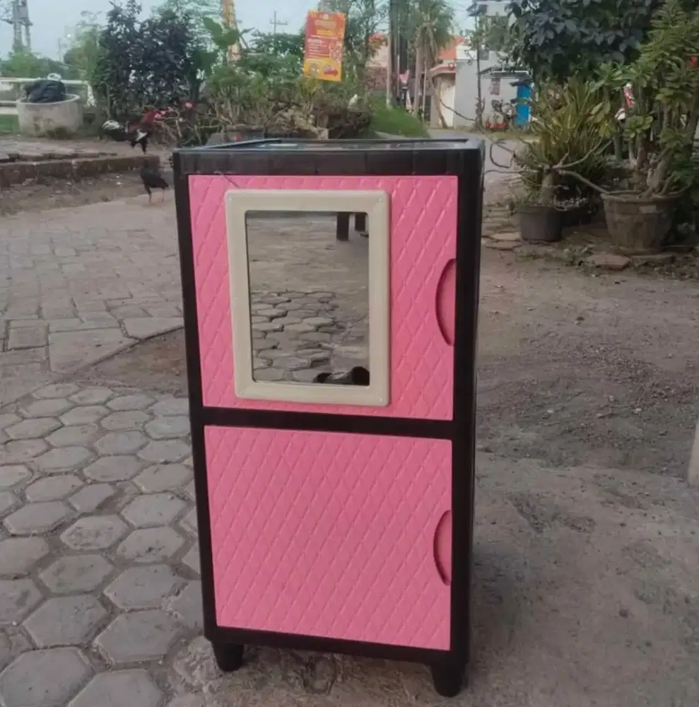 Lemari plastik susun 2