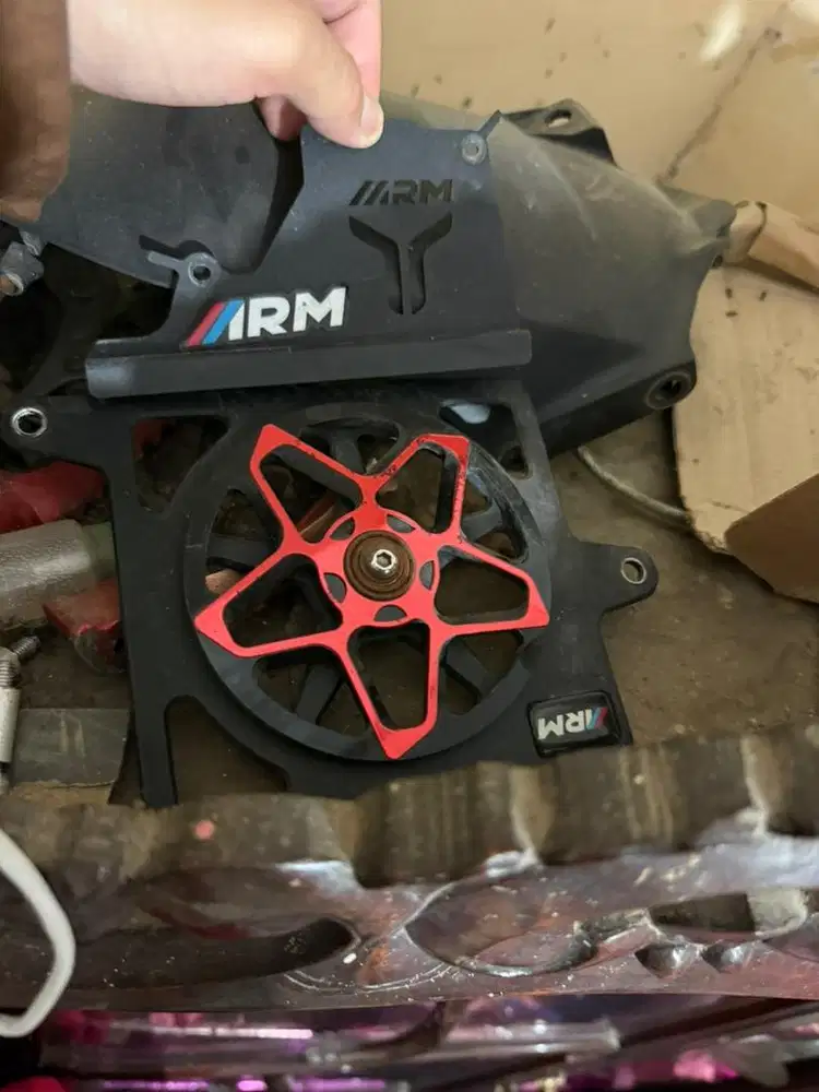 Cover radiator spiner