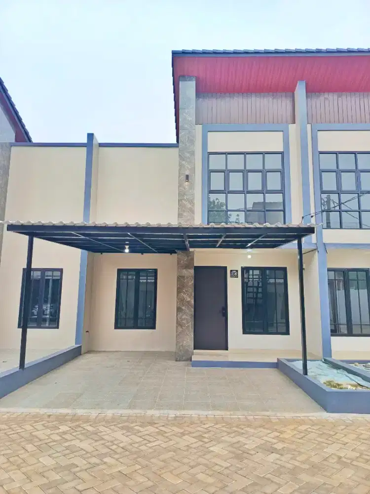 Rumah DP 0% Ready Stok di setu bekasi tamansari dekat Toll Setu