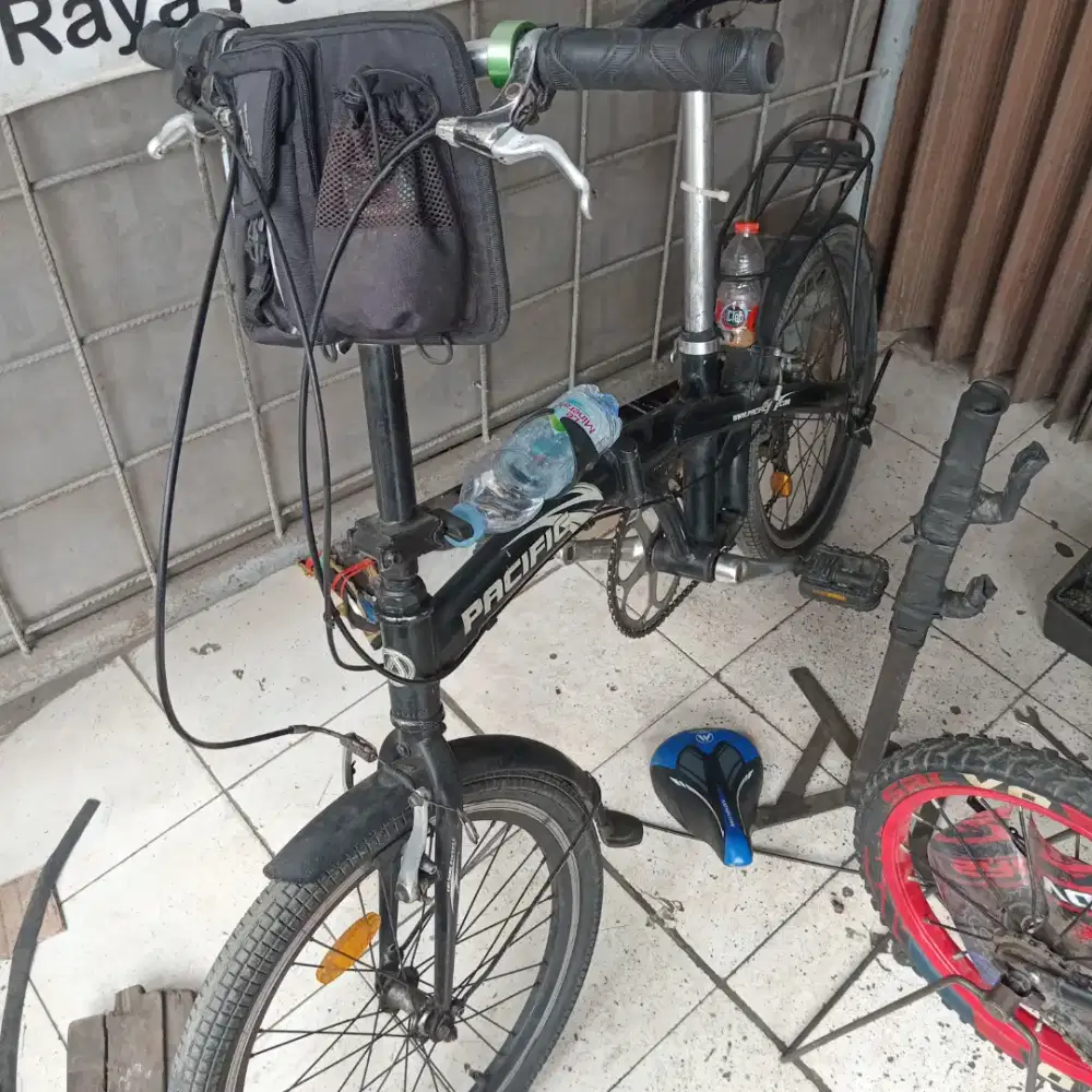 Sepeda Lipat Pasific 6 speed bekas