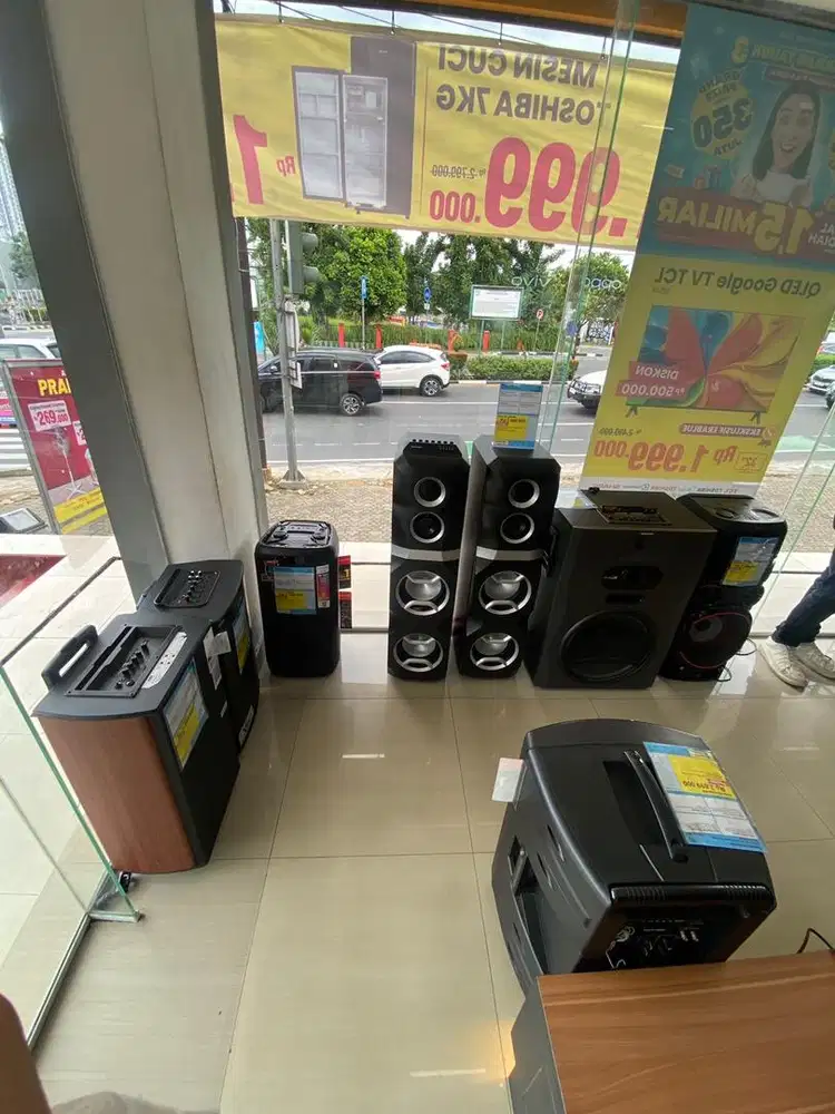 Speaker aktif bergaransi resmi