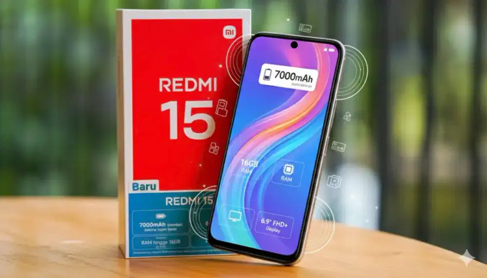REDMI 15 CICILAN 0%