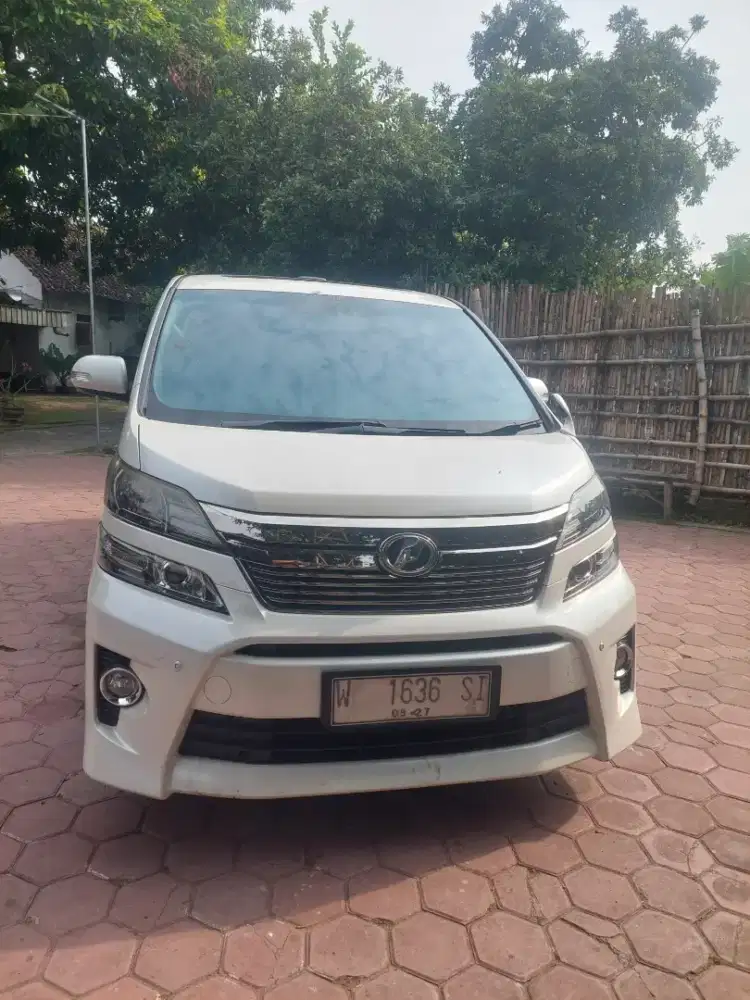 Vellfire 2012 tipe ZG audioless