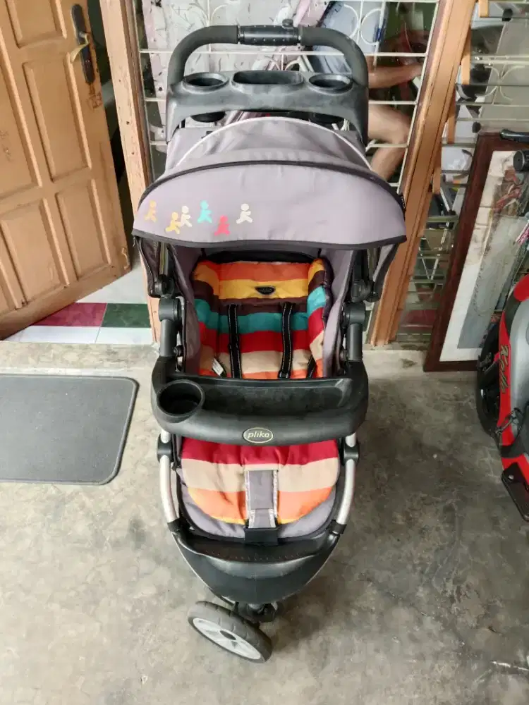Preloved Stroller Pliko Milano Bekas Pakai