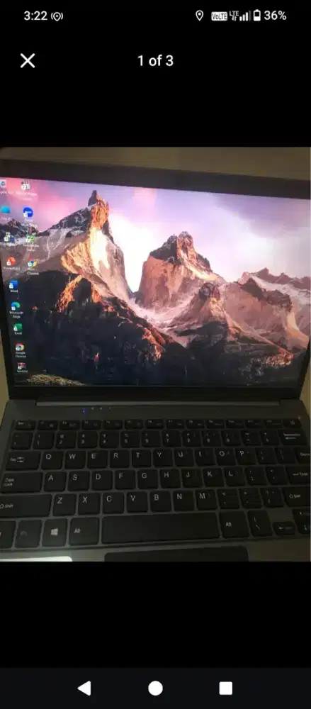 Laptop mybook axioo 14F