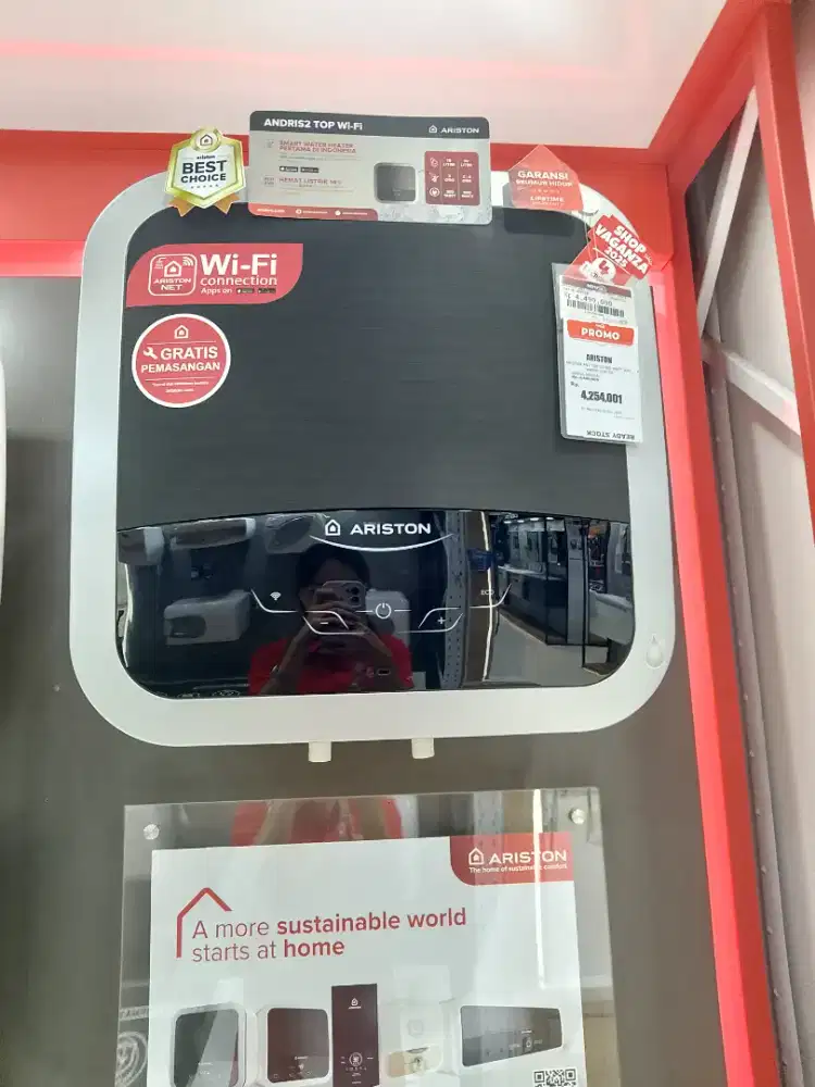 ARISTON WATER HEATER - CICILAN RINGAN TANPA KARTU KREDIT