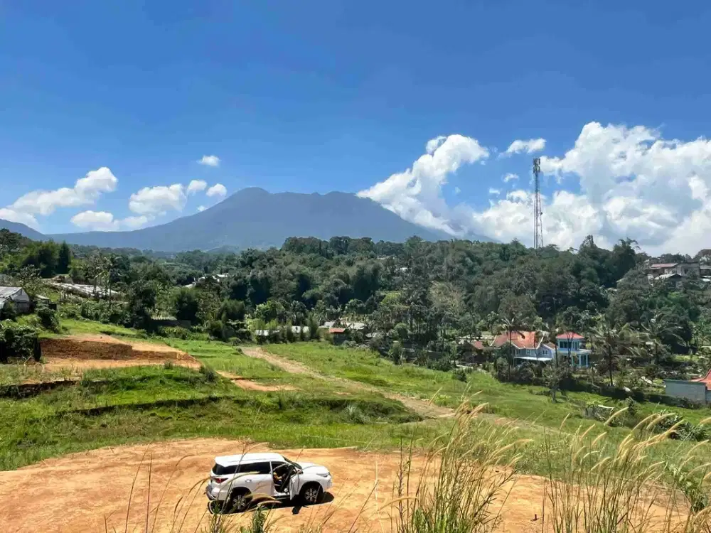 Tanah di puncak bogor luas 750m2