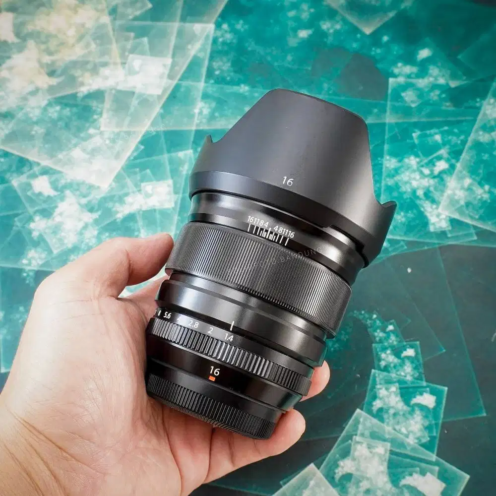 Fujinon XF 16mm F1.4 R WR. Fullset Mulus. Ex FFID. Fuji Fujifilm