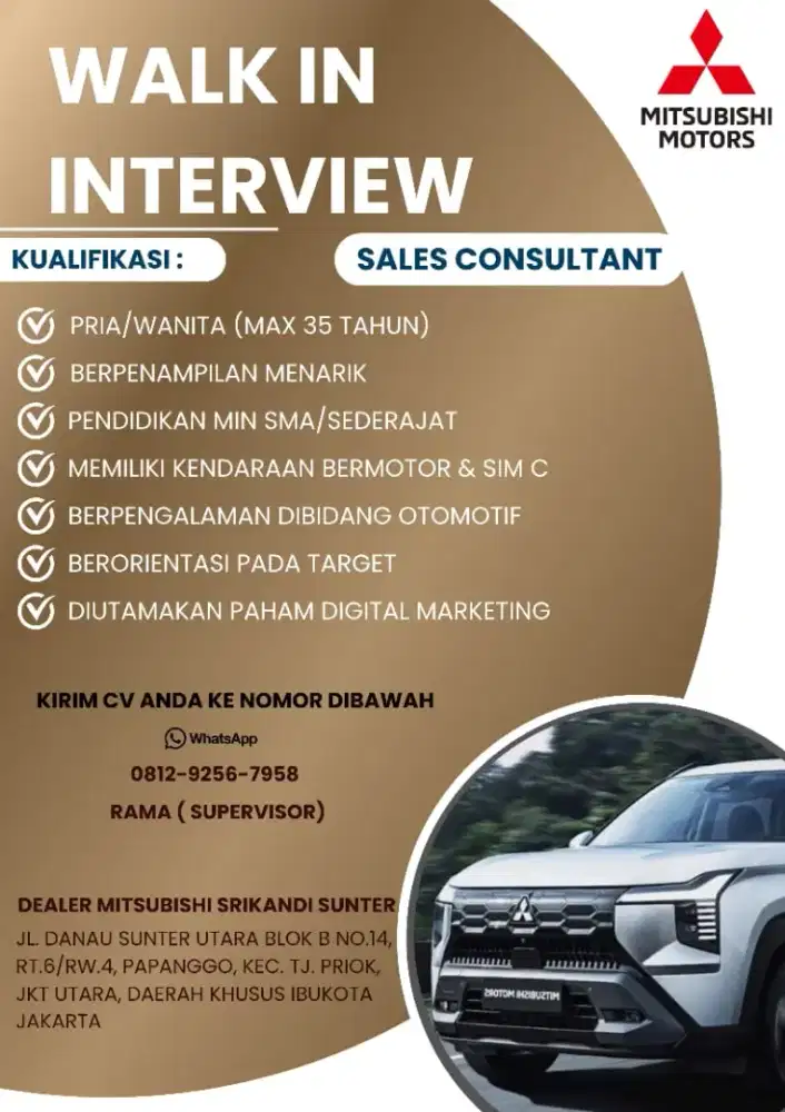 Sales counter , & Sales lapangan