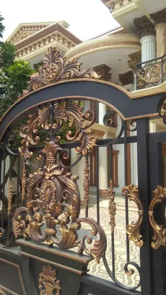 Bengkel las Lampung tralis kanopi tangga pintu pagar balkon tangga