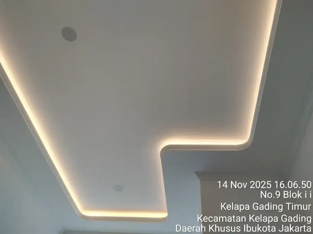 Ahli spesialist gypsum pvc wpc molding. partisi Garansi