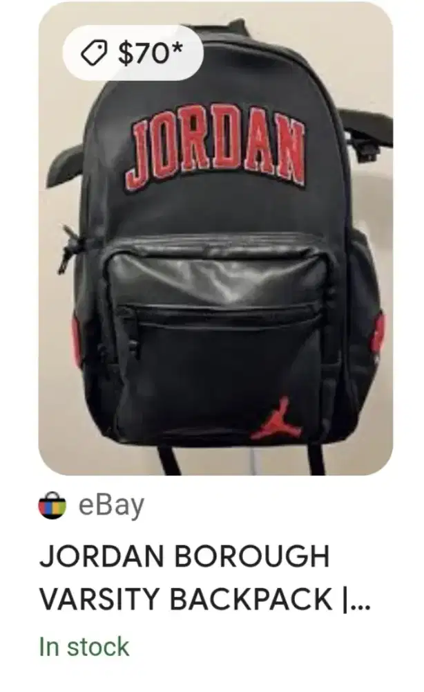 Tas nike jordan original