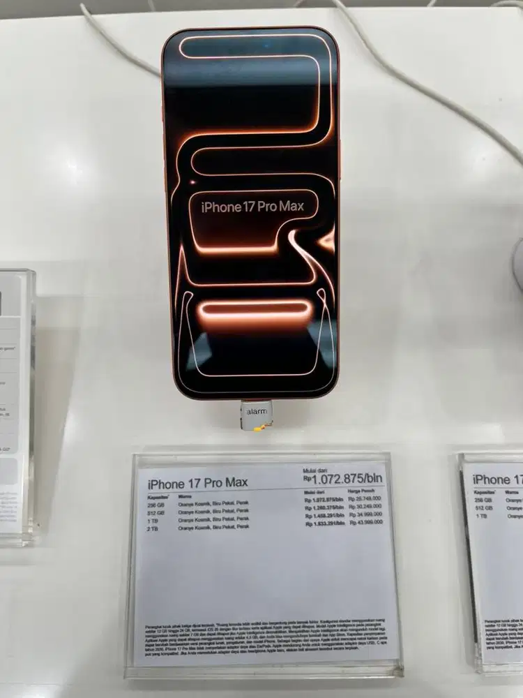 CICILAN TANPA DP IPHONE 17 PROMAX 256GB