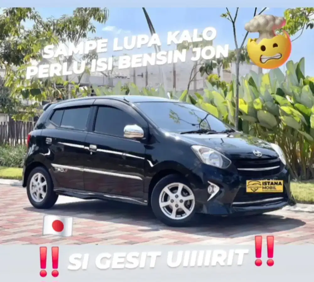 IRIT JON !! TOYOTA AGYA TRD AT G AUTOMATIC S BRIO MARCH IGNIS NO AYLA