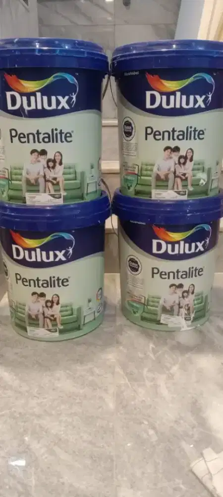 Cat Dulux pentalite 20 Liter masih segel sisaan proyek