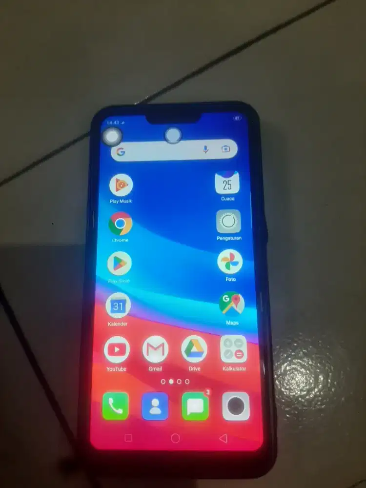 Oppo a3s lengkap