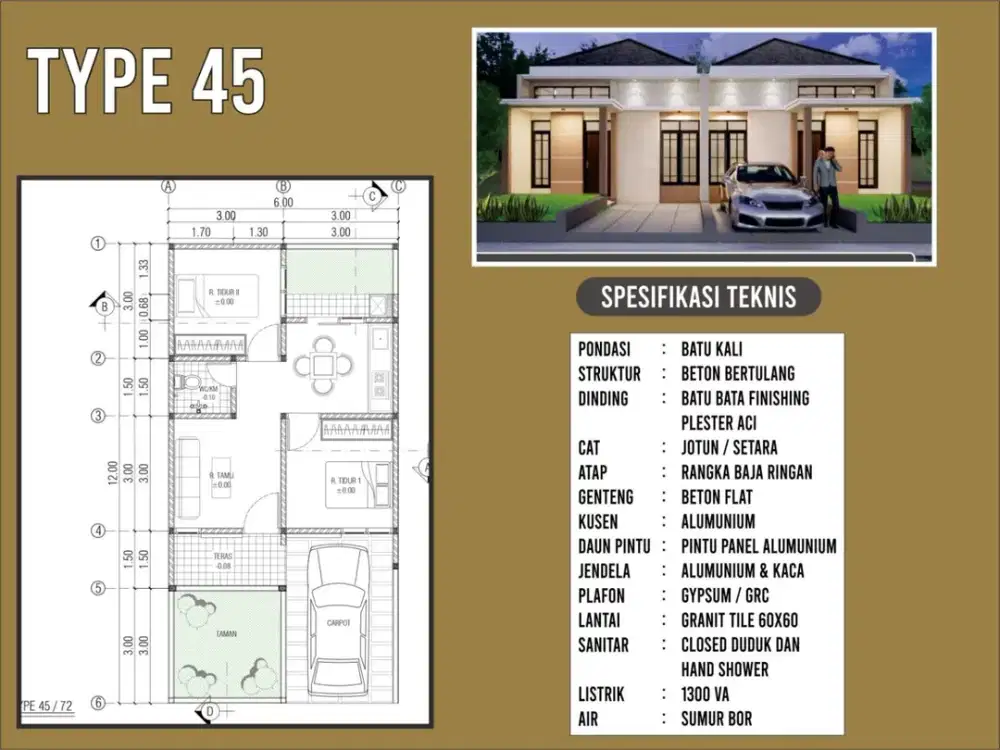 Rumah Modern Murah di Sumber Cirebon
