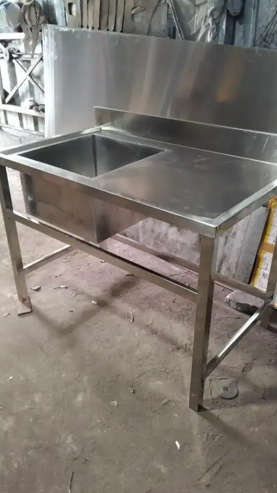Pot sink/meja wastafel sink