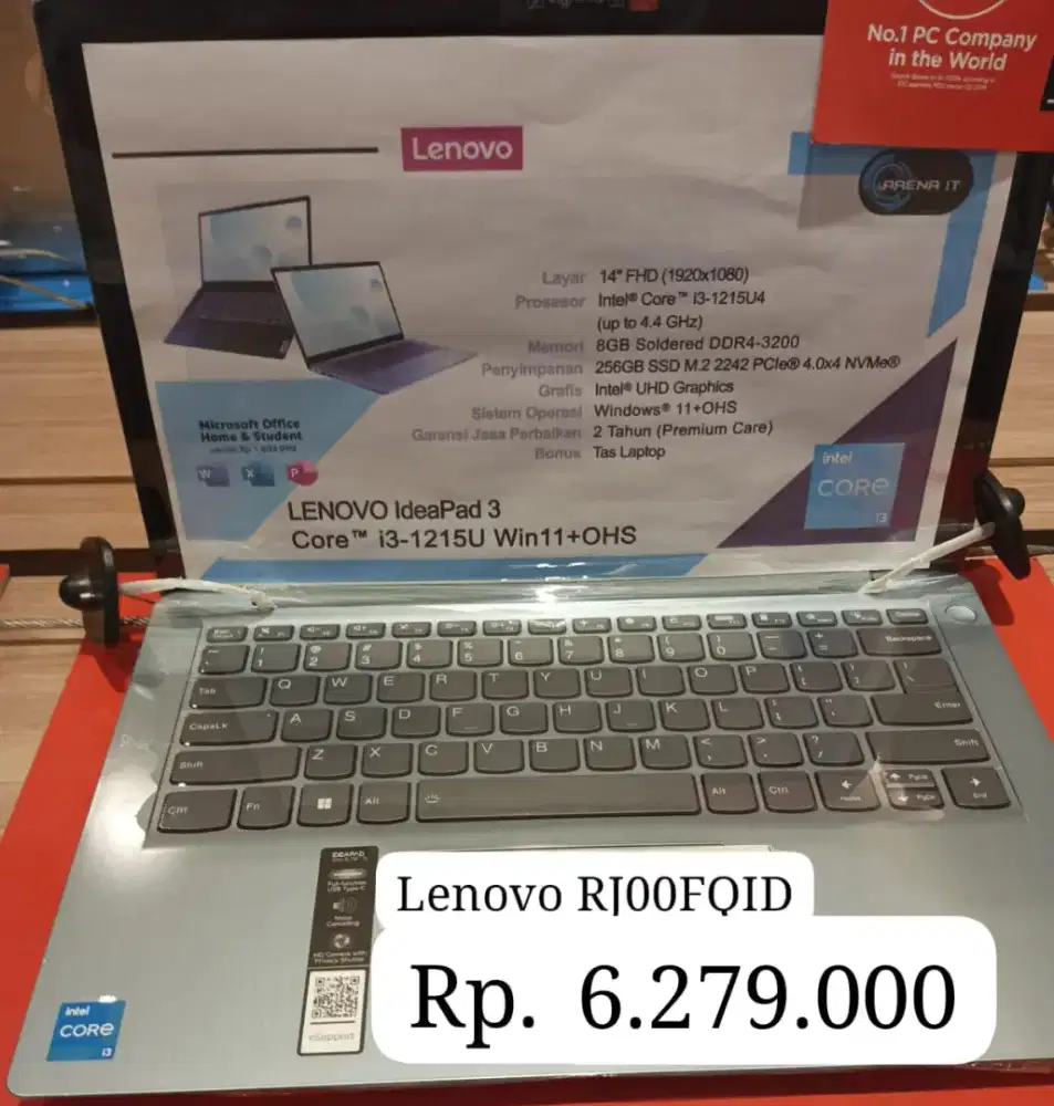 CREDIT LAPTOP LENOVO BUNGA 0% TANPA DP FREE 1 KALI CICILAN