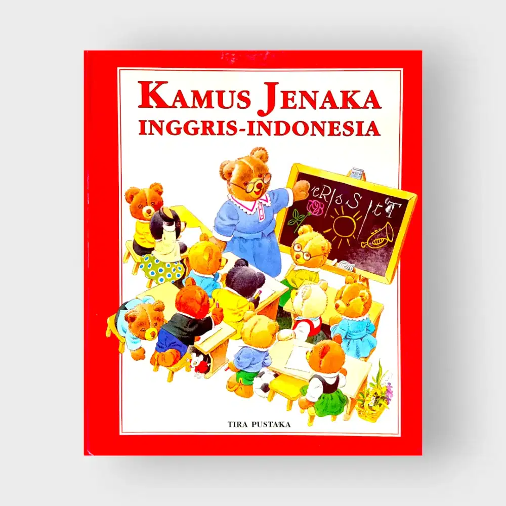 KAMUS JENAKA INGGRIS-INDONESIA HARDCOVER PRELOVED SEKEN