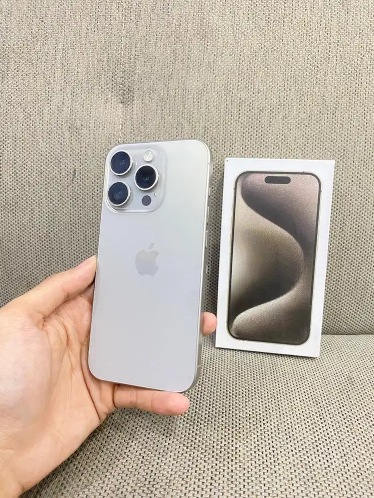 Apple iPhone 15 Pro 256Gb E Sim Natural Titanium
