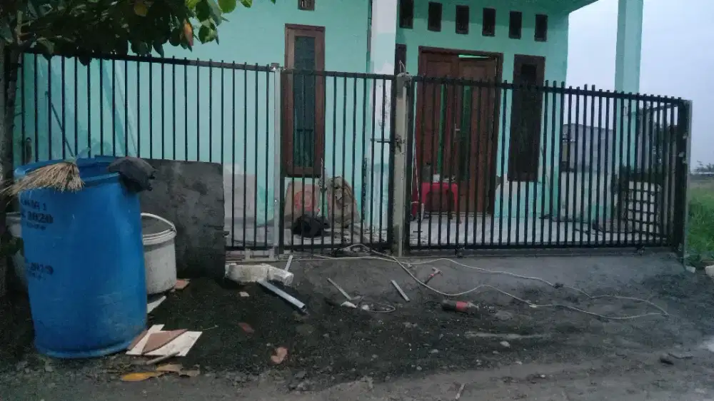 pagar kanopi minimalis