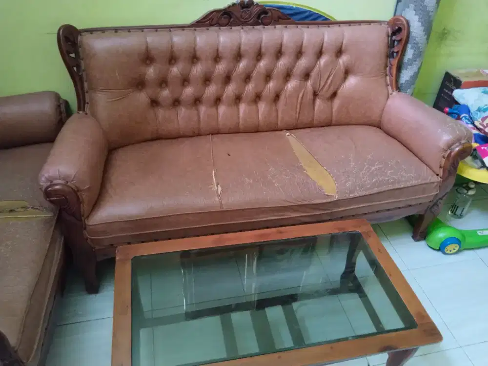 Jual Sofa Jati apa adanya
