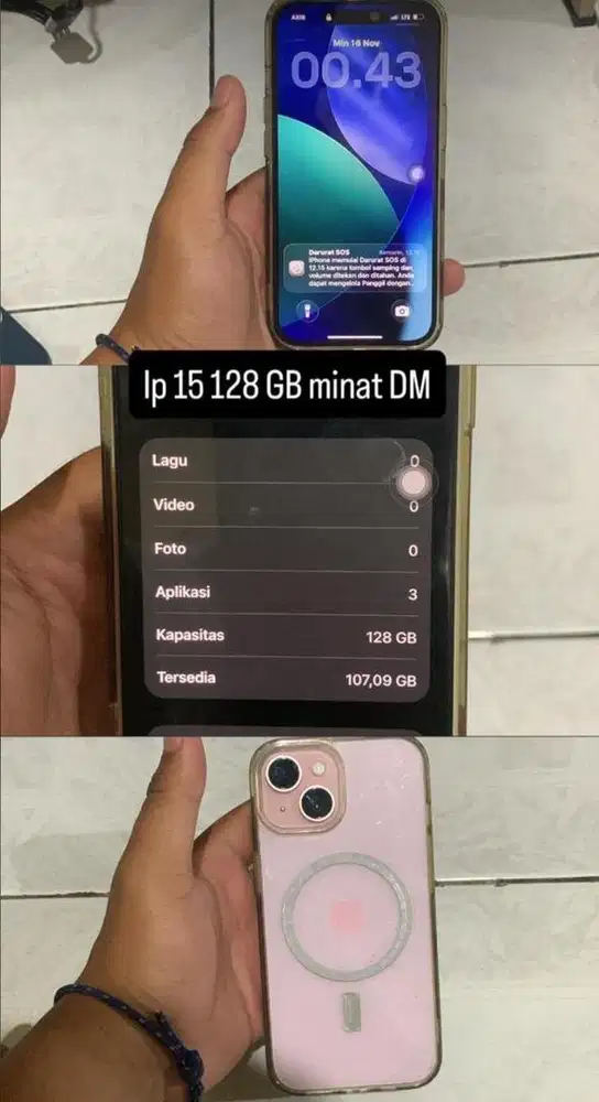 HP IPHONE 15 128 LLA