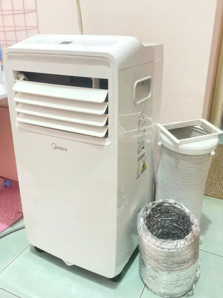 AC PORTABLE MIDEA 1/2 PK BONUS PIPA EXHAUST