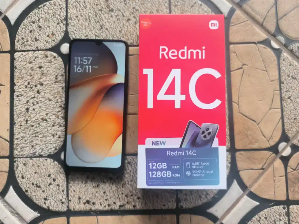Redmi 14C 6/128 Hitam