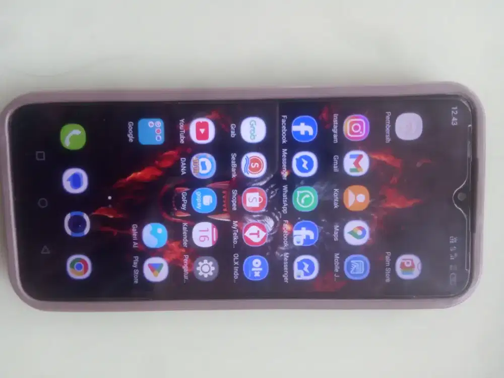 infinix hot 11 play ram 4/64 batre 6000 mah