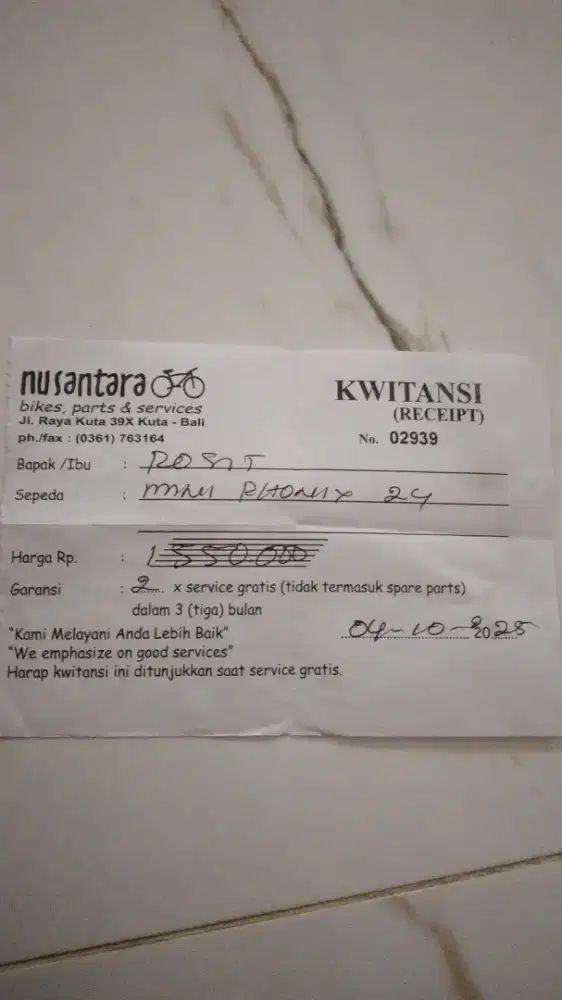 Di jual sepeda cewek size 24 phonix