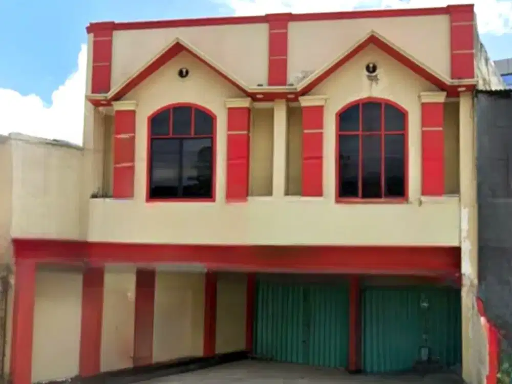 Ruko 2 gandeng hadap jalan raya luas 144m Jatinegara Jakarta Timur