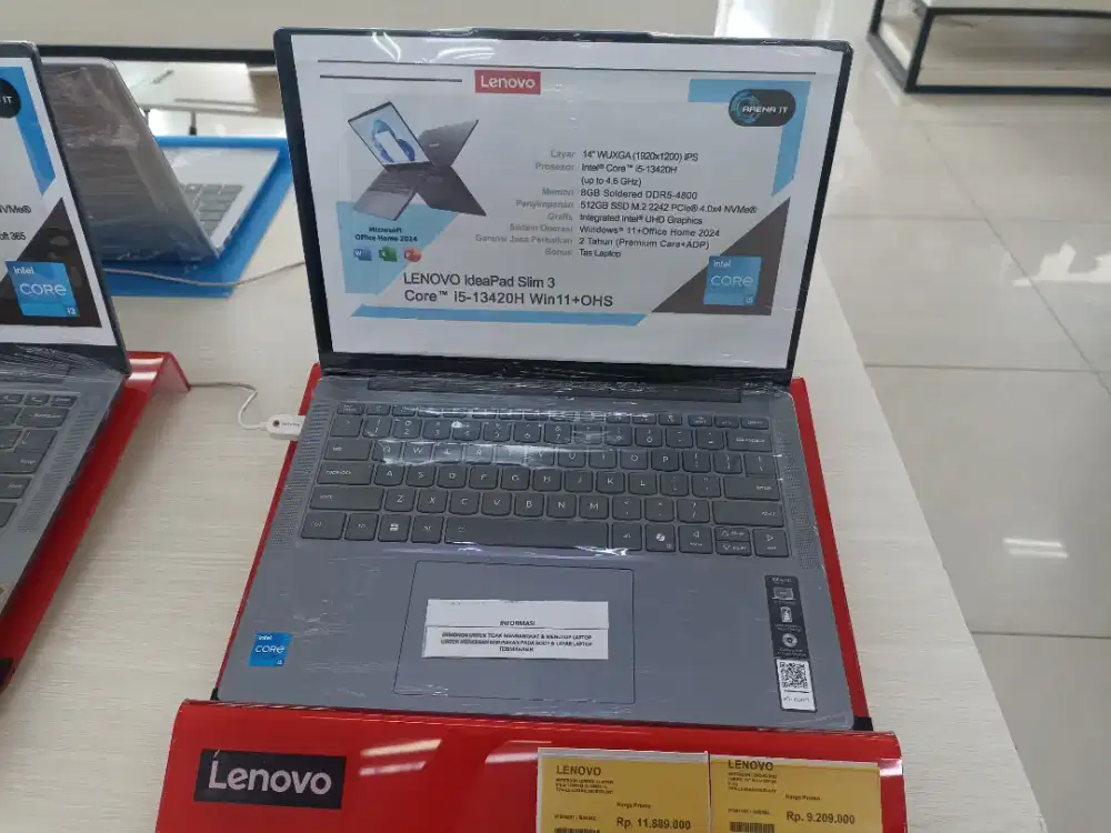 Laptop Lenovo IdeaPad Slim 3 Intel Core 512GB