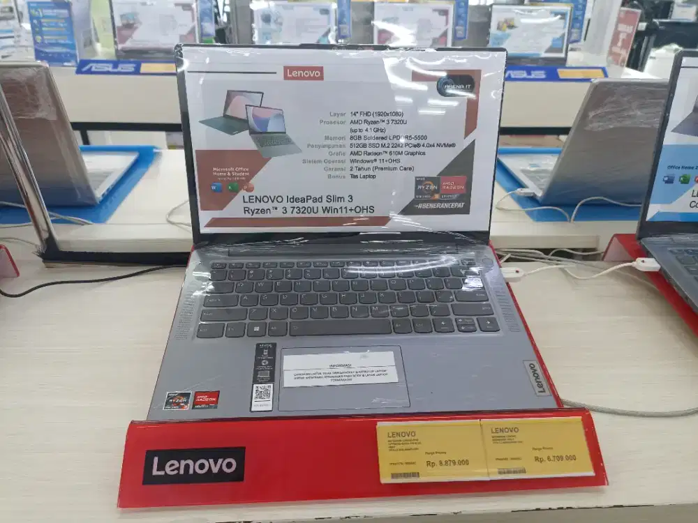 Lenovo IdeaPad Slim 3 AMD Ryzen 512GB