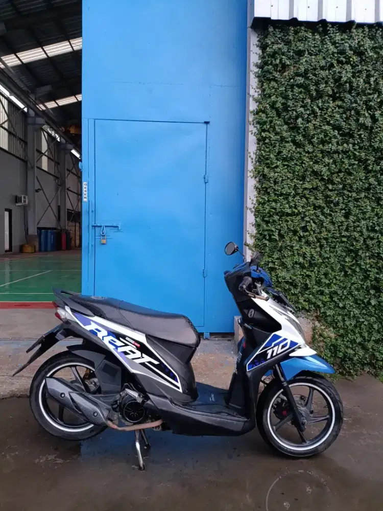 BEAT FI 2016 BIRU PUTIH