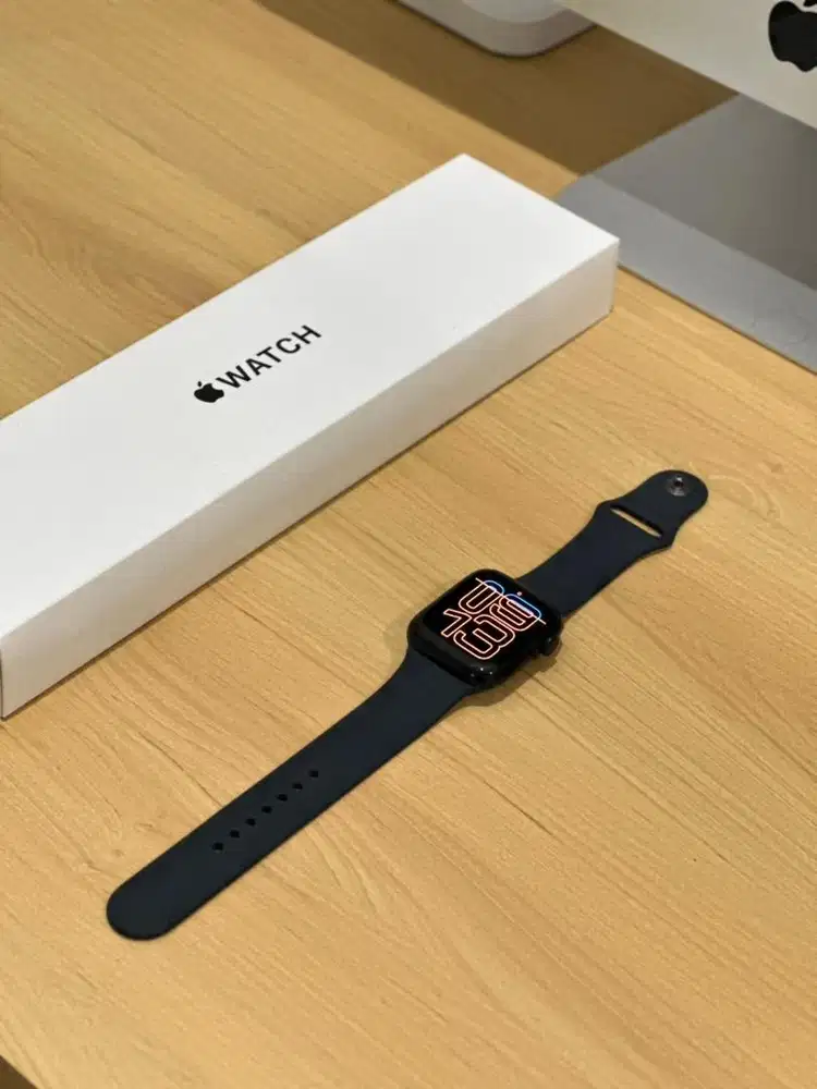 Apple Watch SE Gen 2 44mm Midnight Resmi iBox