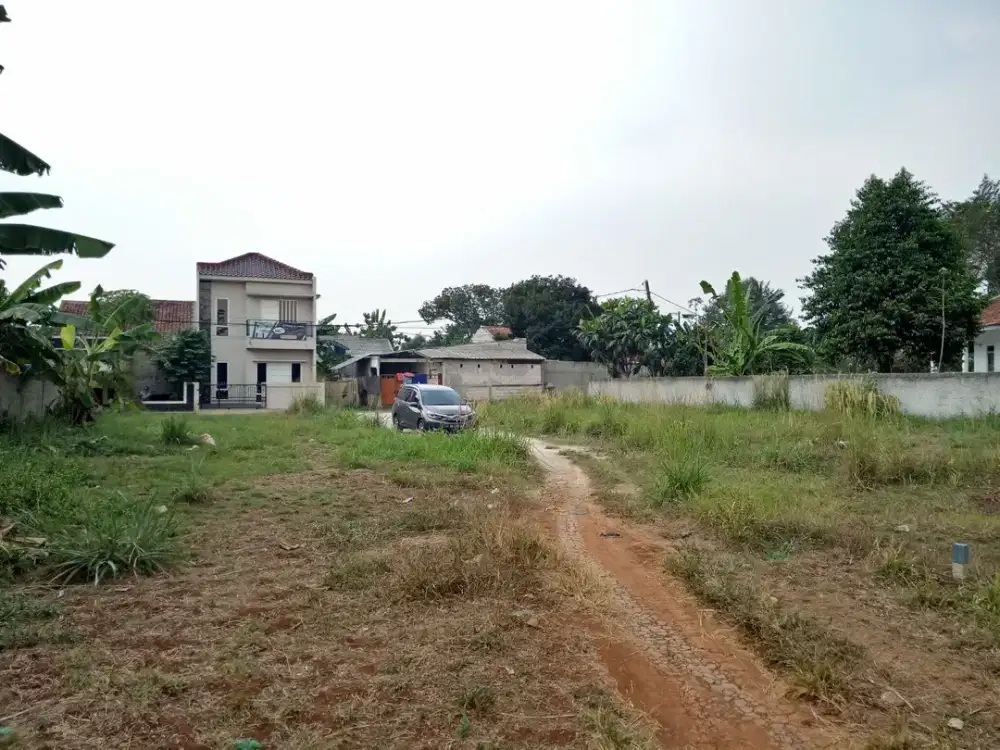Kavling Dekat Calon Tol Bojonggede Siap Bangun