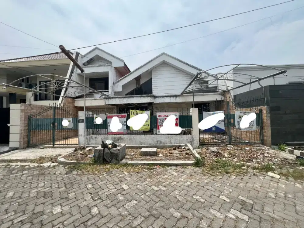Dijual Rumah Hitung Tanah Villa Kalijudan Indah Surabaya Timur