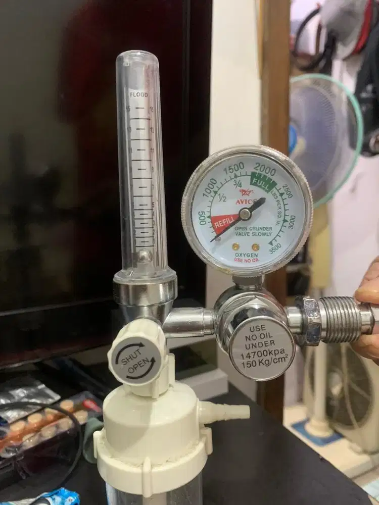 Regulator untuk tabung oksigen
