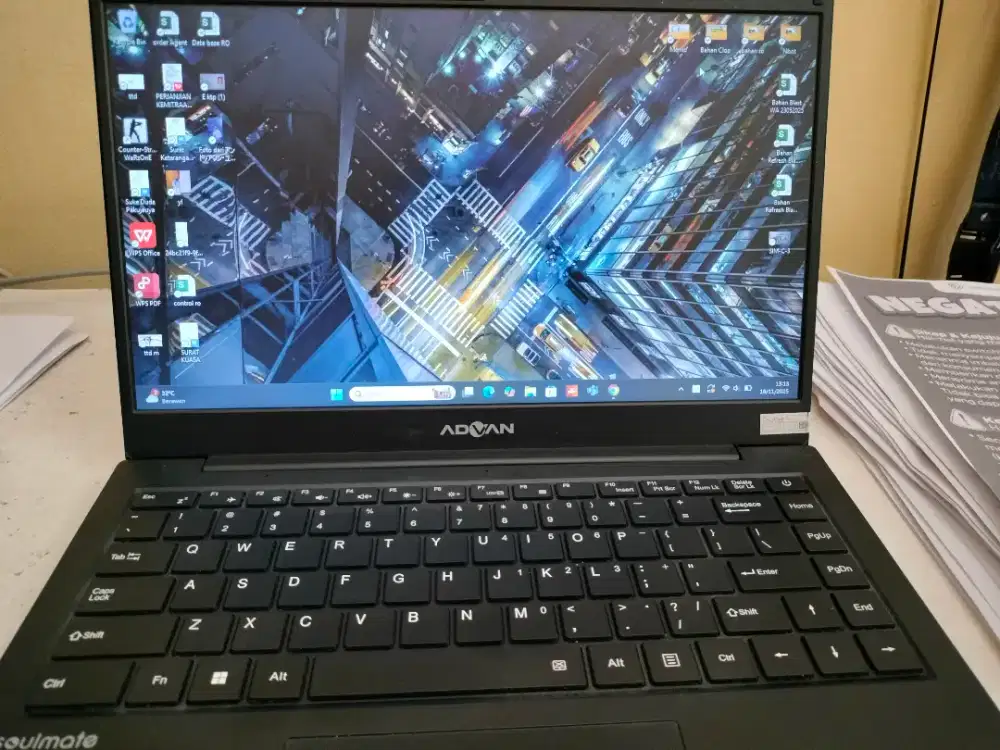 Laptop advan soulmate