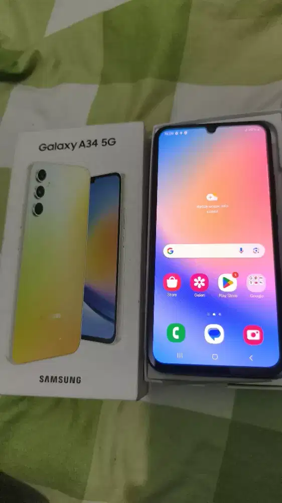 Samsung a34 8/256 hp + box