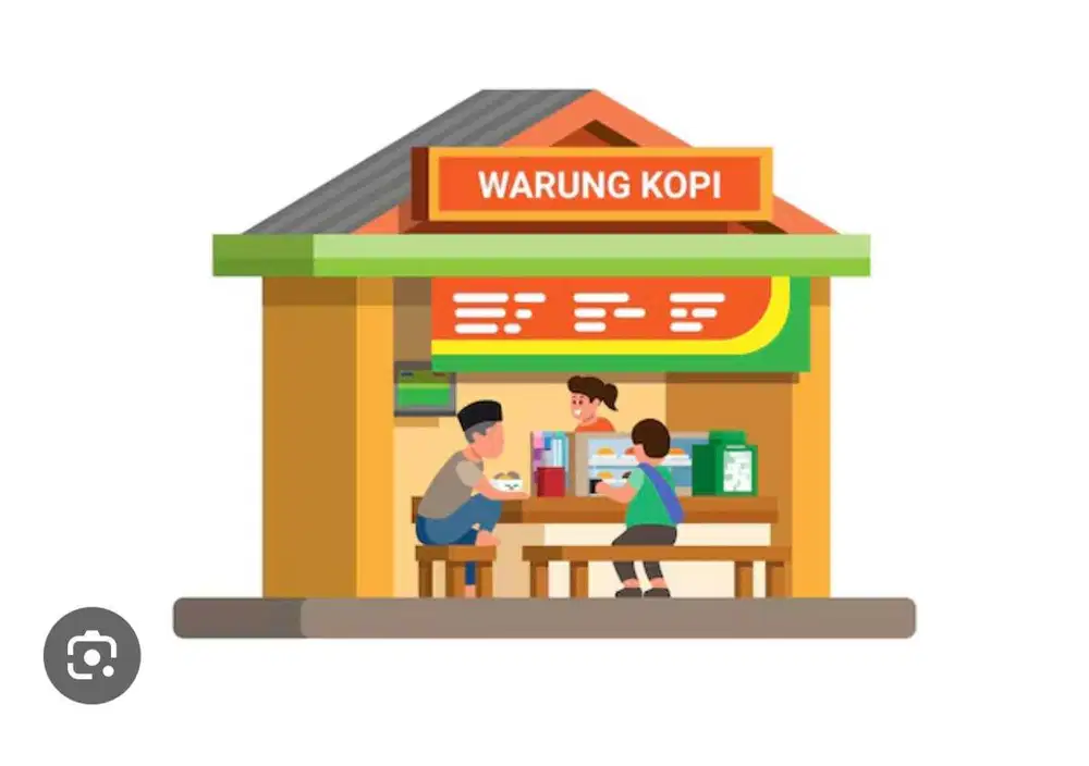 Jaga warung makan & kopi