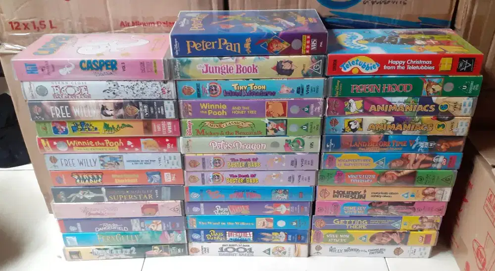 Cassette Video VHS Film ada (36 pcs)