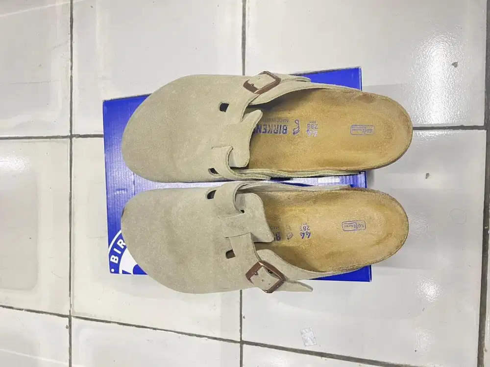 Birkenstock Clogs Boston Taupe Size 44